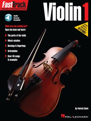 cover image of FastTrack Violin Method Book 1